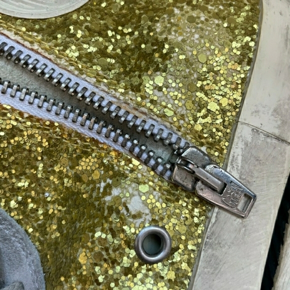 GOLDEN GOOSE RARE & GENTLY PRE-LOVED GLITTER HIGH TOPS | SIZE 36 🇺🇸 6 - Picture 16 of 16